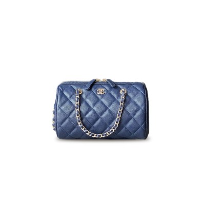 CHANEL BOSTON BOWLING BAG (18.5*11.5*11cm) 